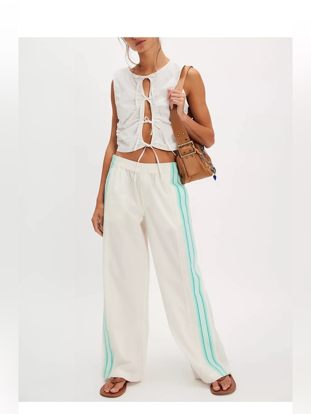 NWT free people team spirit pull on pants